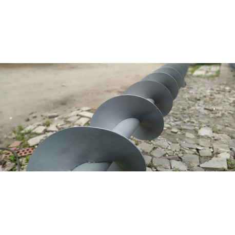 Виготовлення вигрузного шнека та кожуха комбайна Massey Ferguson